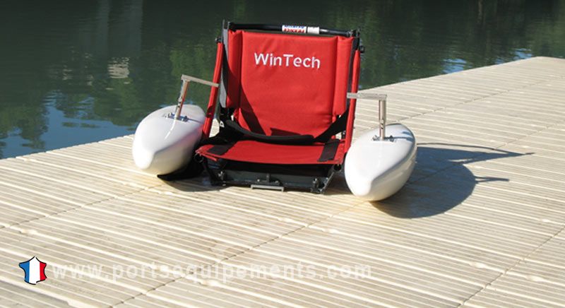 Wintech pour de l'handisport sur l'eau